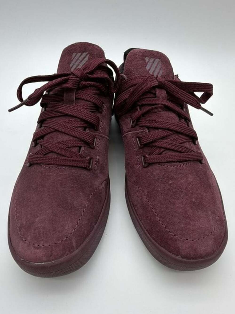K-Swiss Low 95617-522-M Burgundy Suede Sneakers Women's Size 6